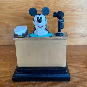 Vintage Disney Mickey Mouse Business Card Holder ~ Great Condition